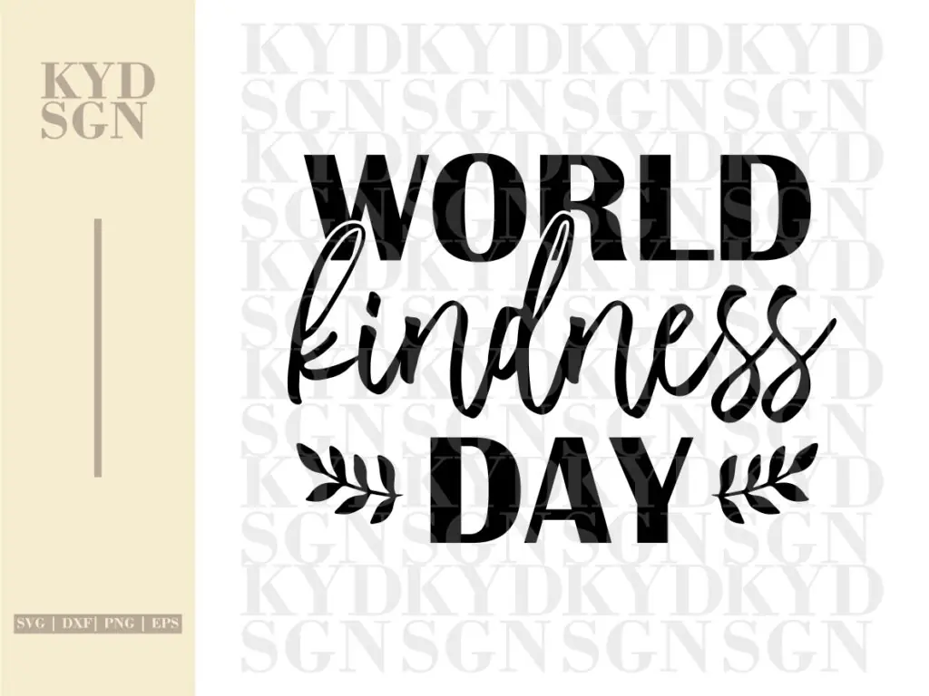 World Kindness Day SVG