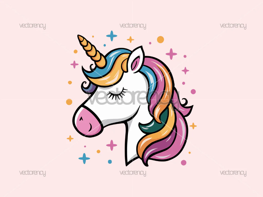 Cute Unicorn PNG HD