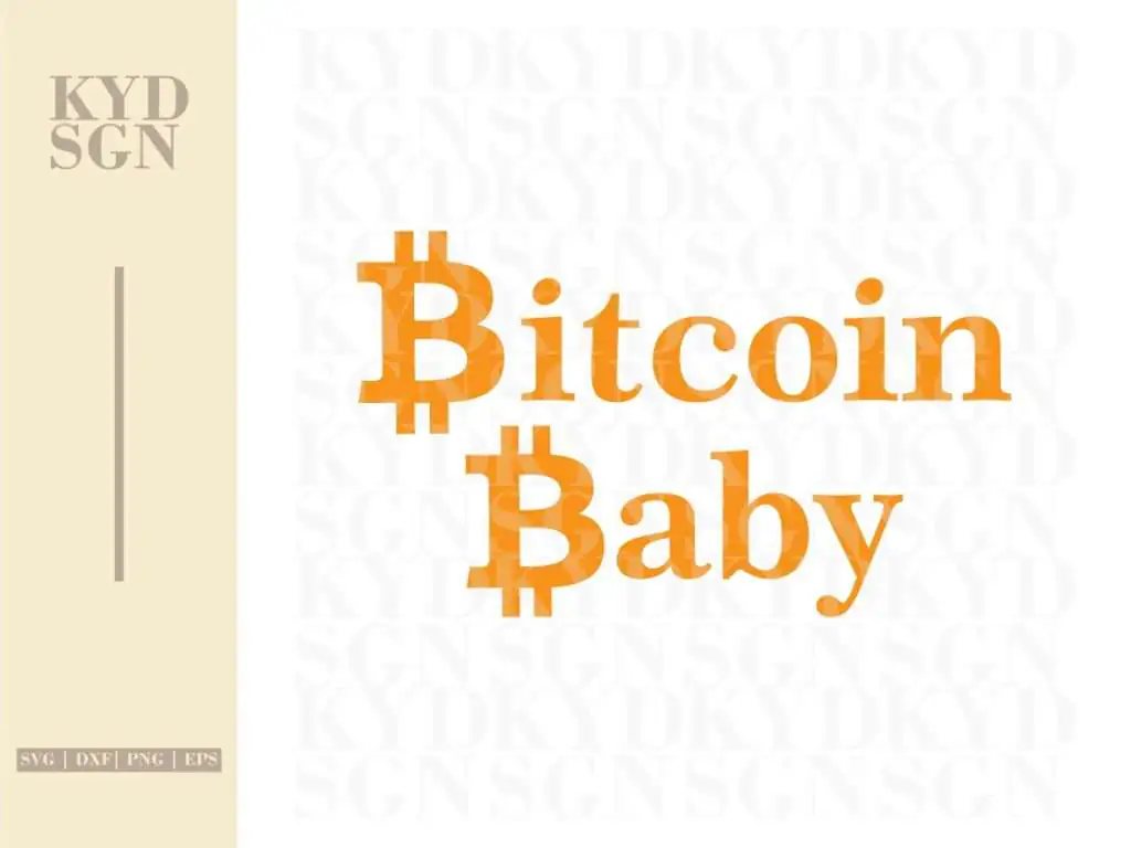 Bitcoin Baby SVG