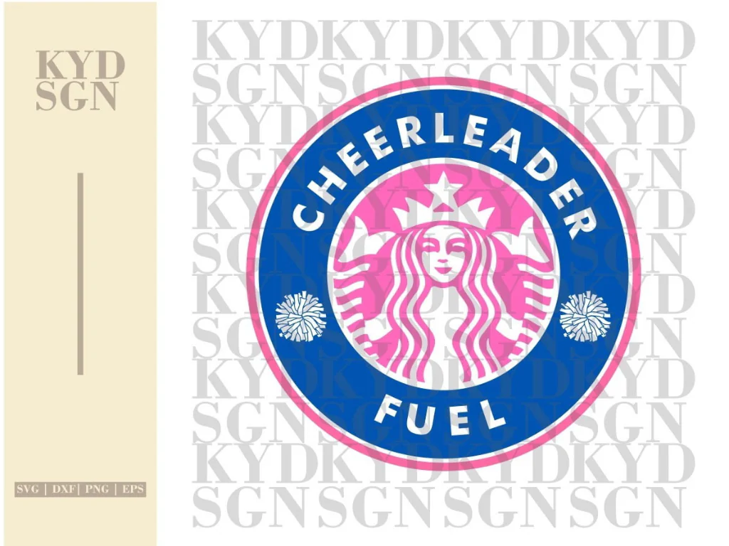 Starbucks Cheer Leader Fuel SVG