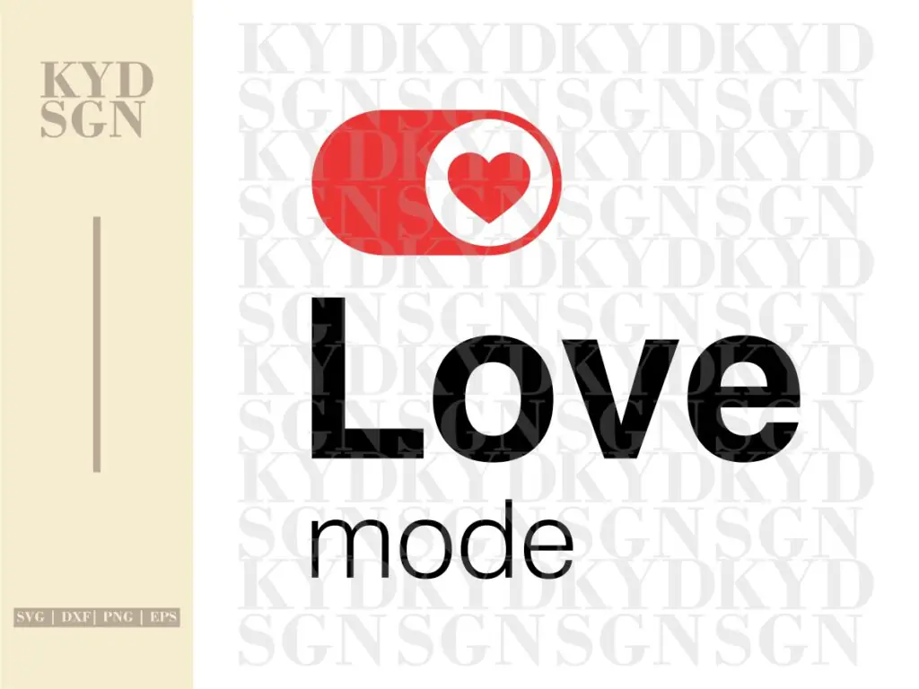 Love Mode SVG