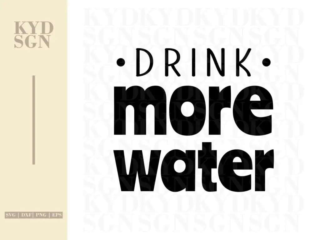 Drink More Water