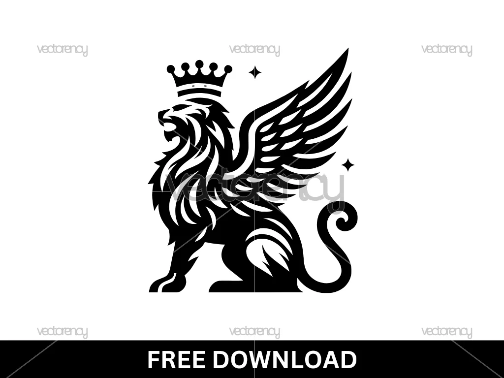 Royal Griffin Vector Free Download
