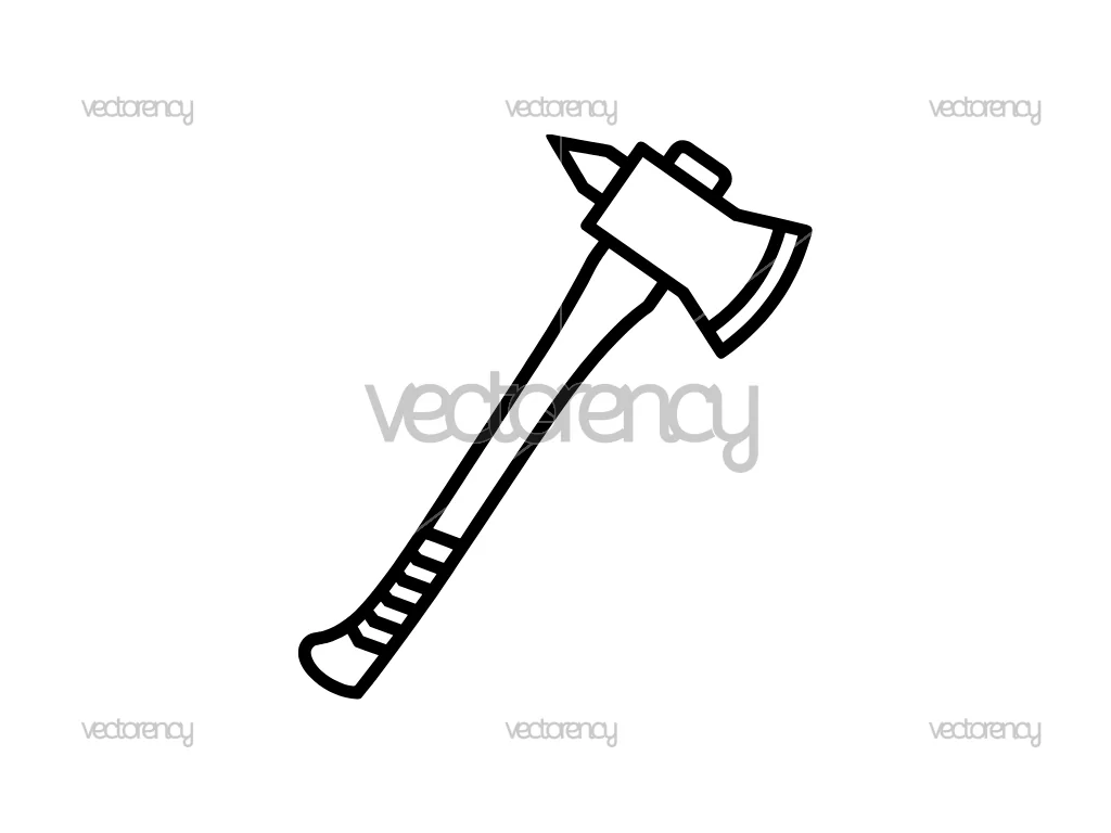 Fireman Axe SVG Files