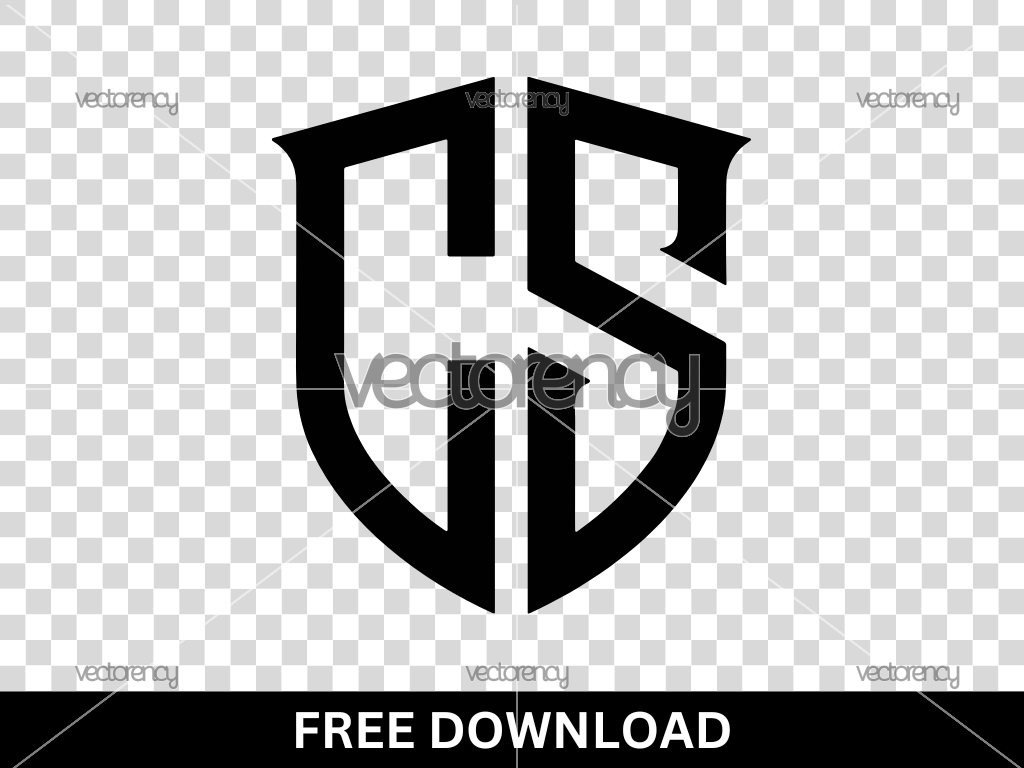 CS Initial Logo Vector Template