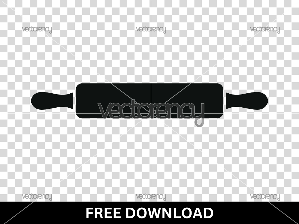 Rolling Pin SVG Free For Cricut
