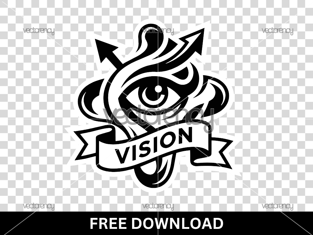 Vision Streetwear Design Vector Free