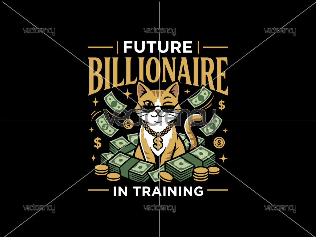 Future Billionaire In Training, Millionaire Affirmation Aesthetic, Shirt Design