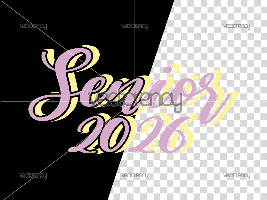 Senior 2026 SVG PNG HD