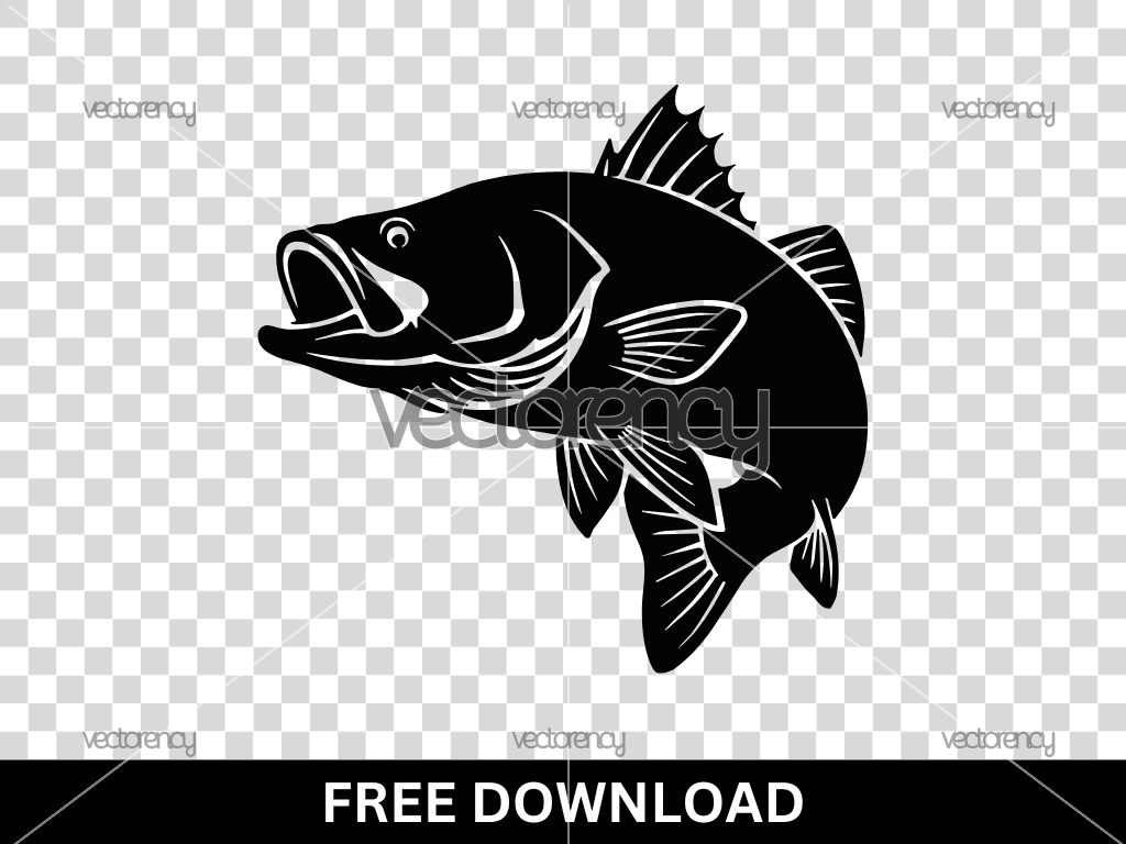 Barramundi Jumping SVG Free