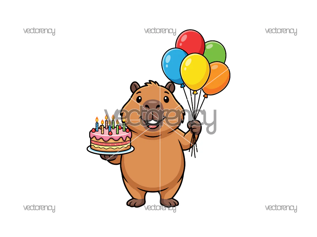 Capybara Birthday