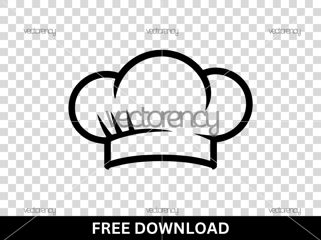 Chef Hat SVG Free