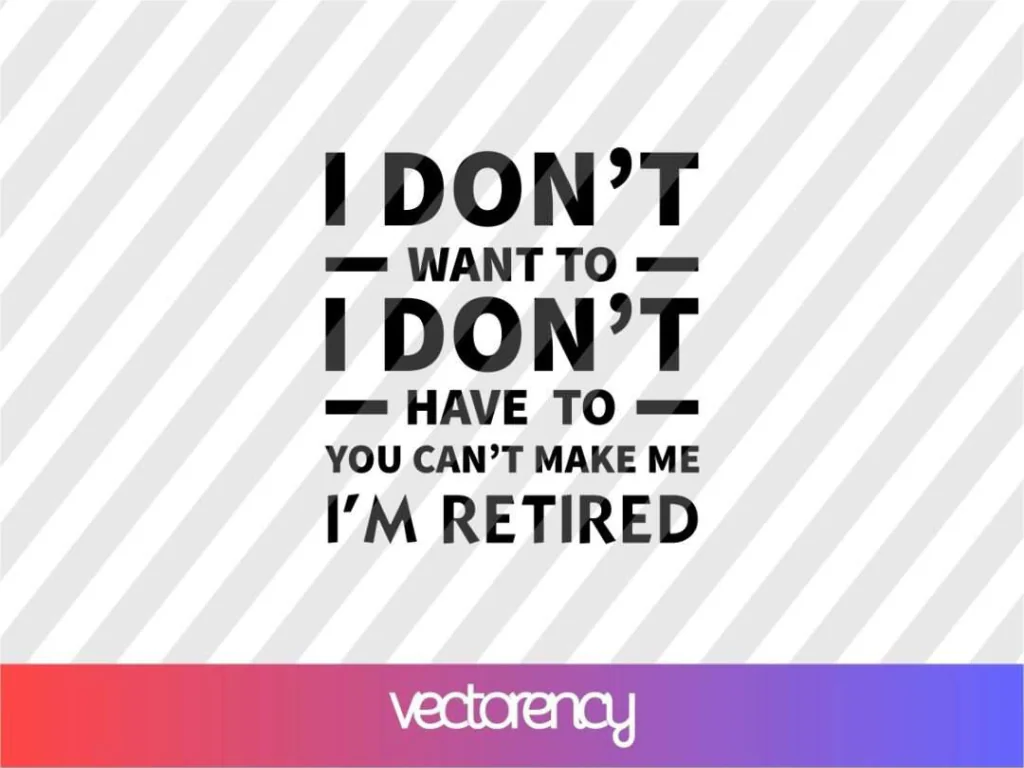 Retirement SVG Gift For Man