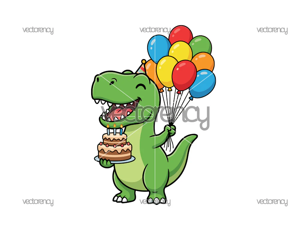 Green Dino Birthday