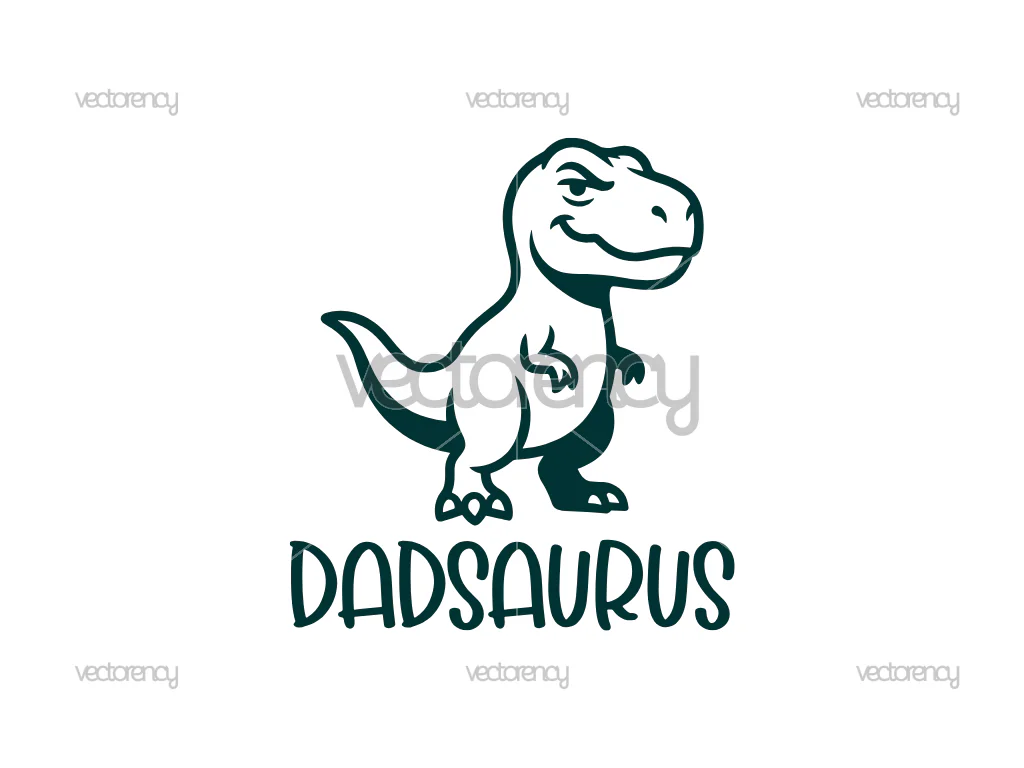Dadsaurus SVG Funny Trex Premium Design