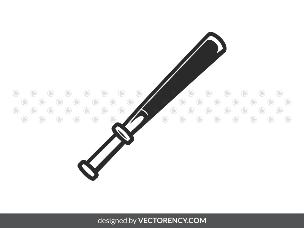 Baseball Element, Bat SVG, Stick