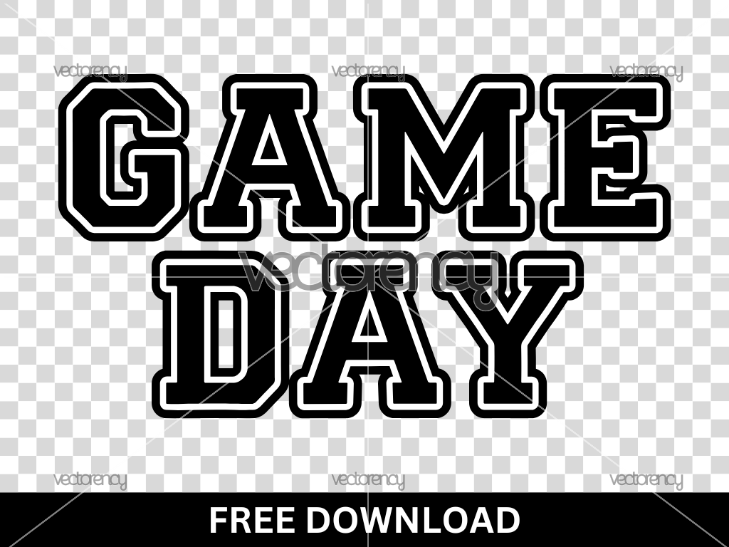 Game Day SVG Free Download