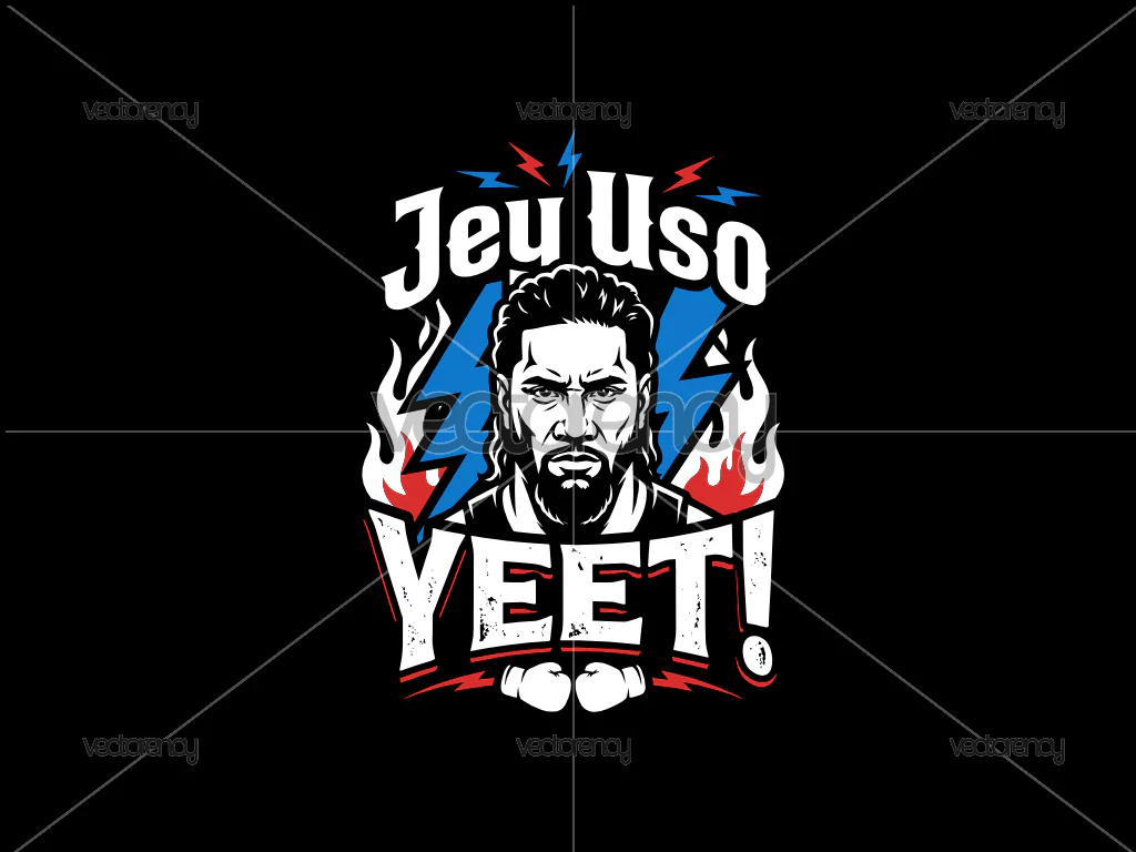 Premium Graphic Design Jey Uso WWE Vector PNG