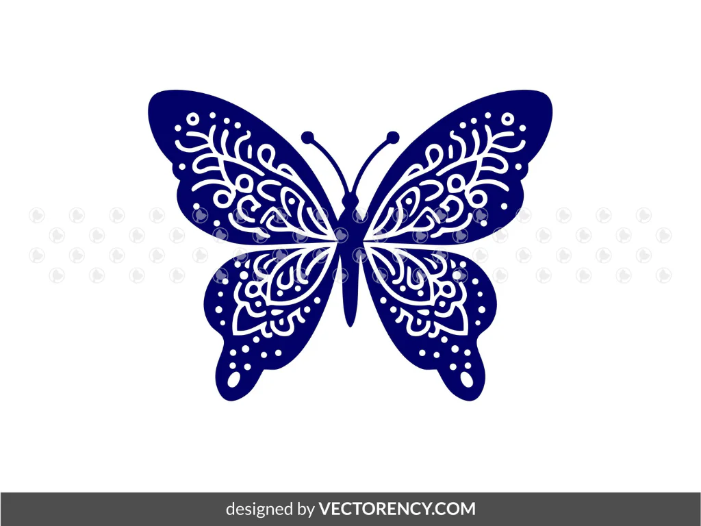 Butterfly Silhouette SVG