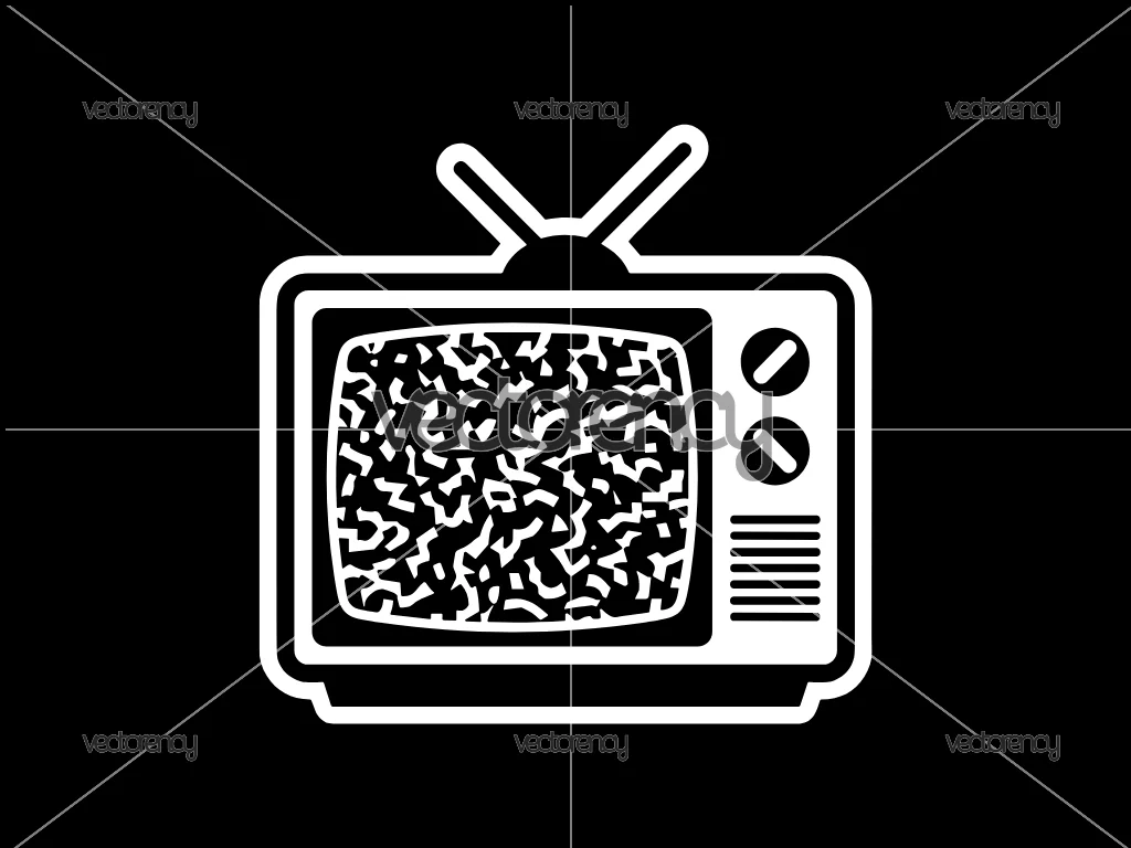 TV Classic Streetwear Vector SVG