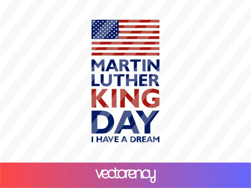 Birthday Martin Luther King JR MLK Day SVG Cricut