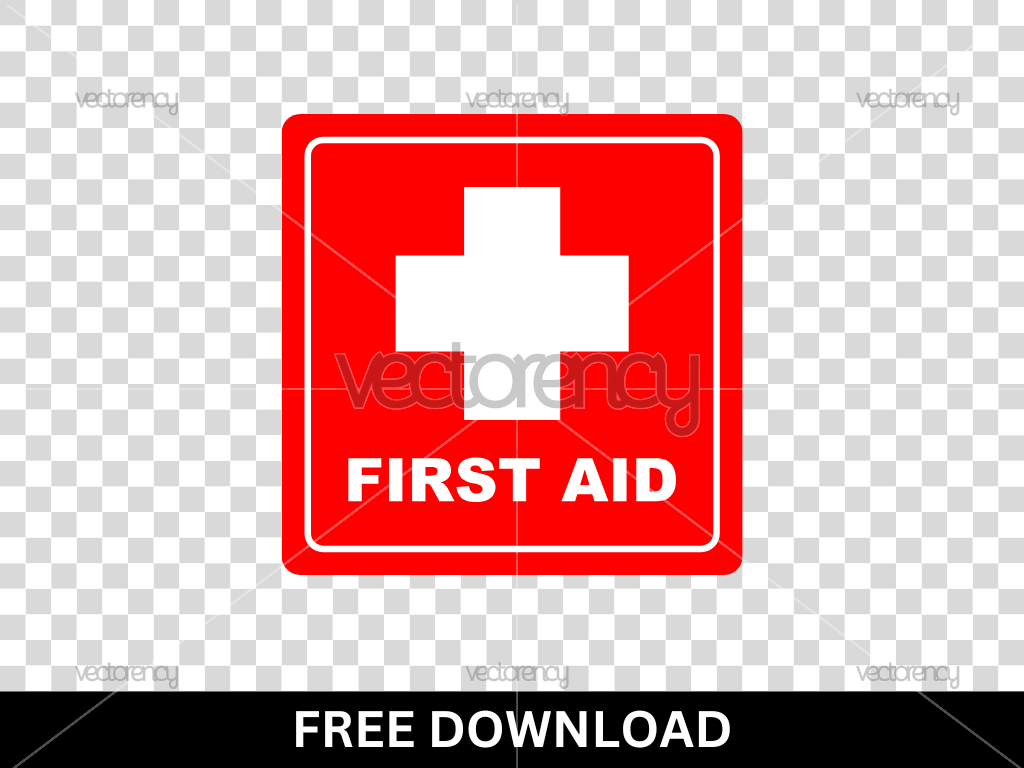 Free First Aid Sign Cut File