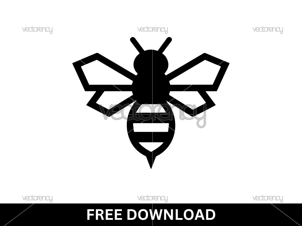 Bee SVG Cut Files Cricut Vector