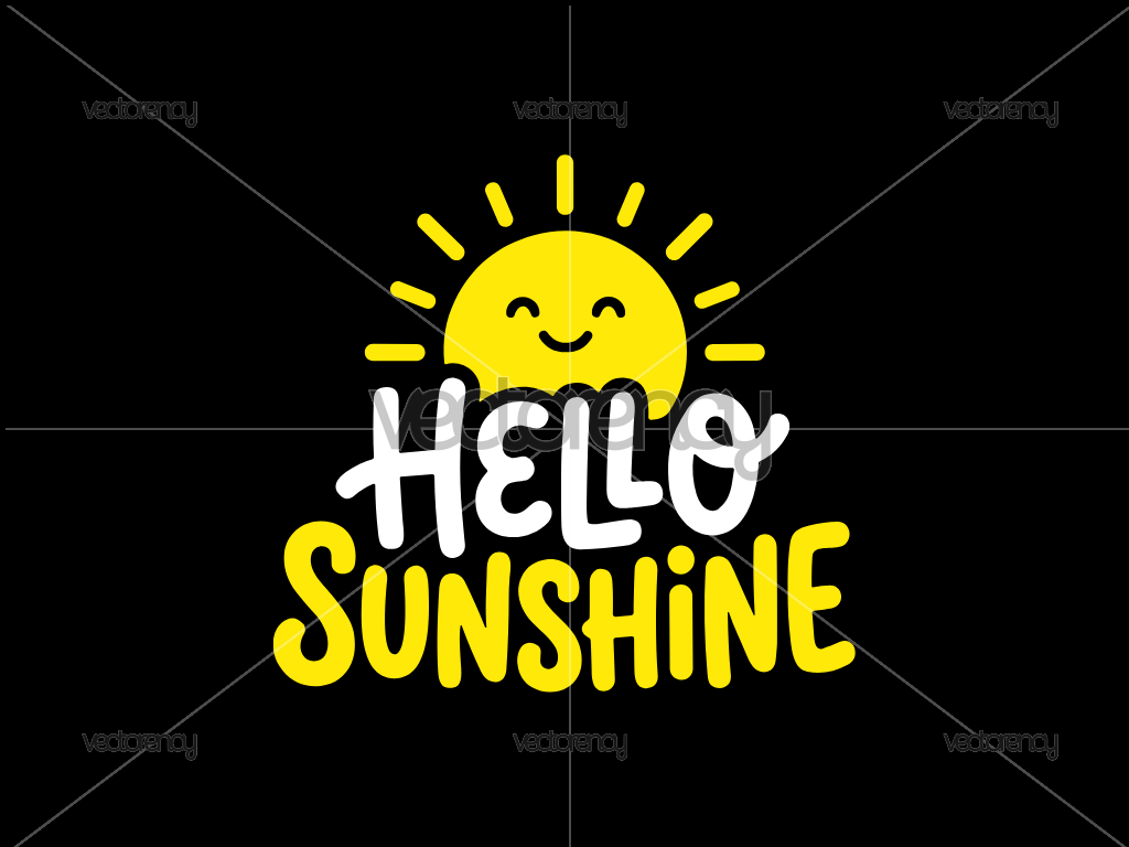 Hello Sunshine Lemon SVG PNG DXF for Crafters