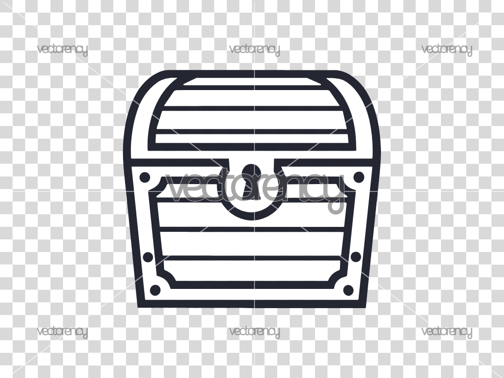 Treasure Chest Vector SVG