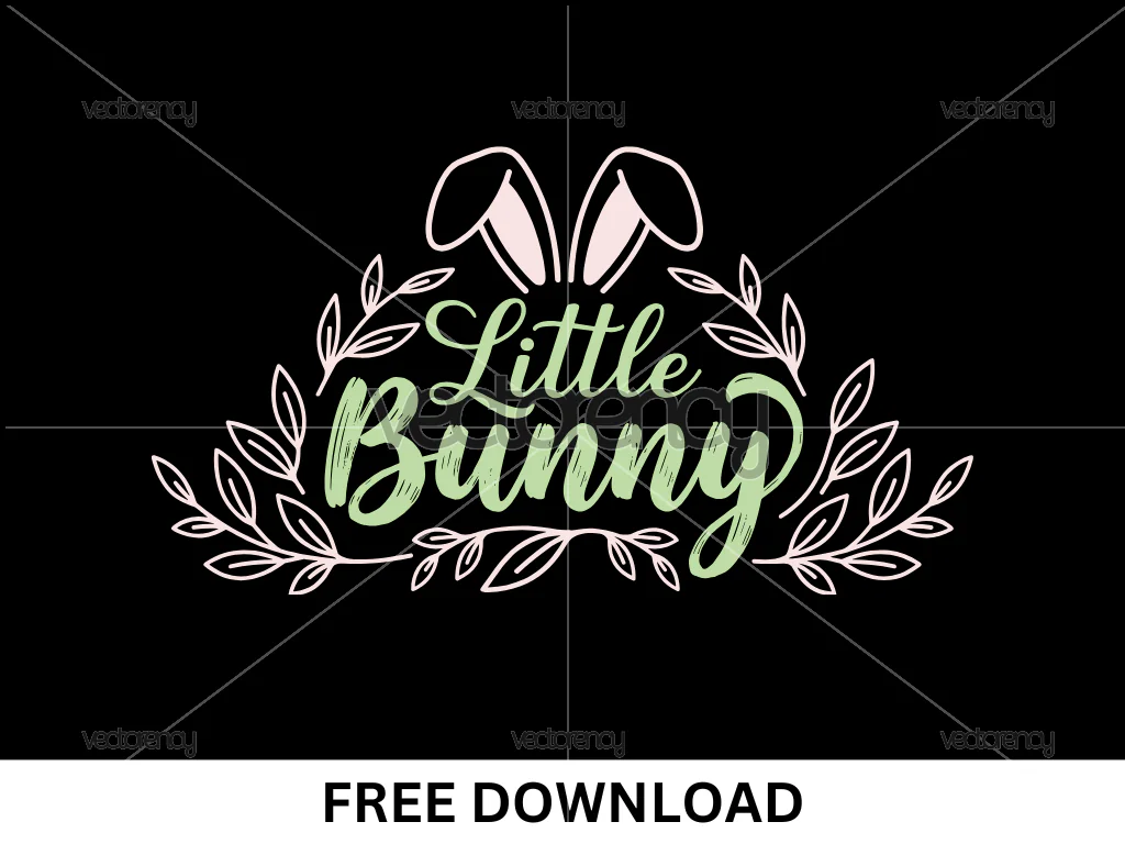 Little Bunny SVG Free