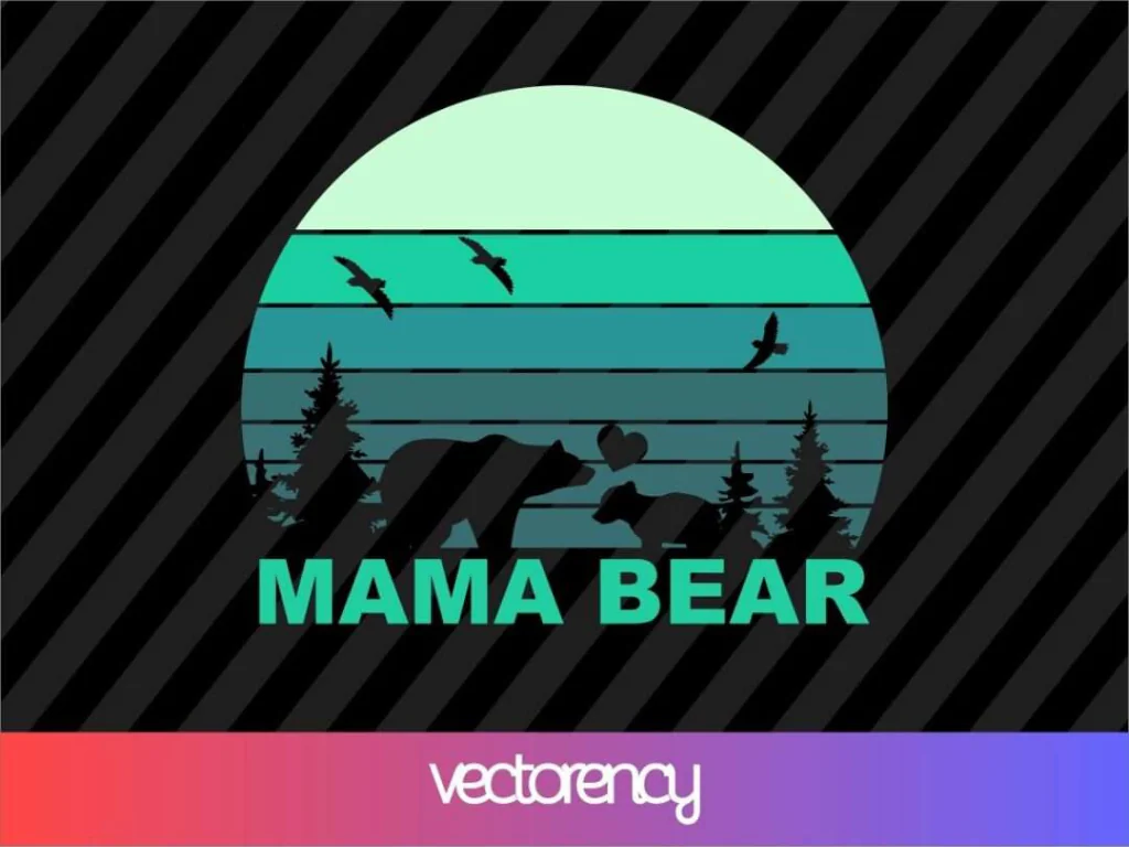 Mama Bear SVG