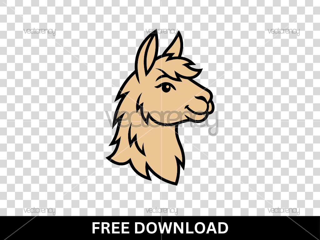 Llama SVG Free