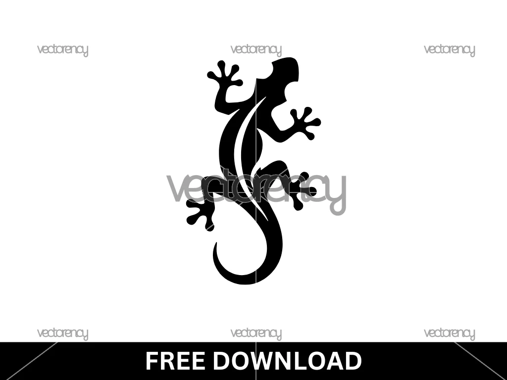 Gecko SVG Cut File Free