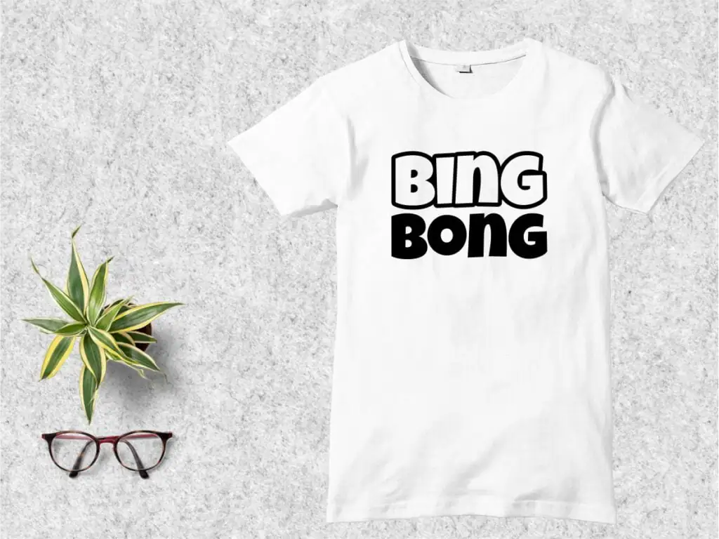 Bing Bong SVG Shirt Design