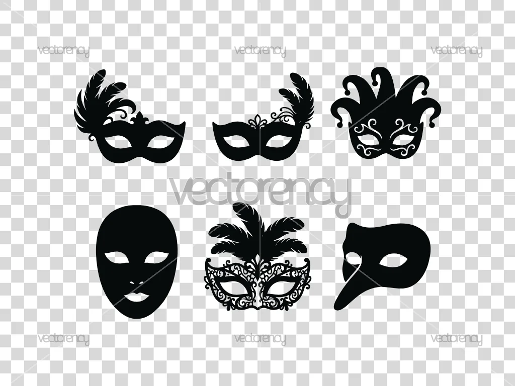 Masquerade Ball Mask SVG Premium