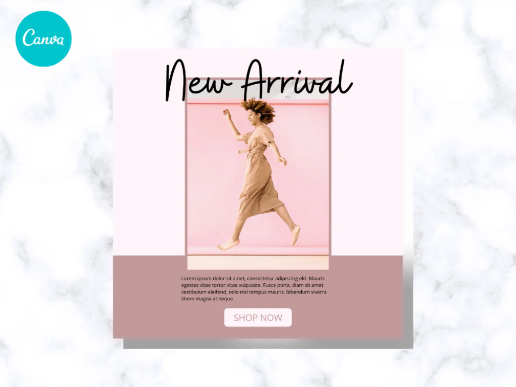 New Arrival Instagram Canva Template