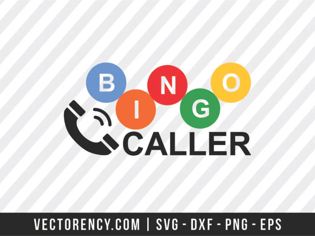 Bingo Caller SVG File