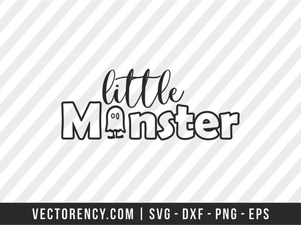 Little Monster SVG File