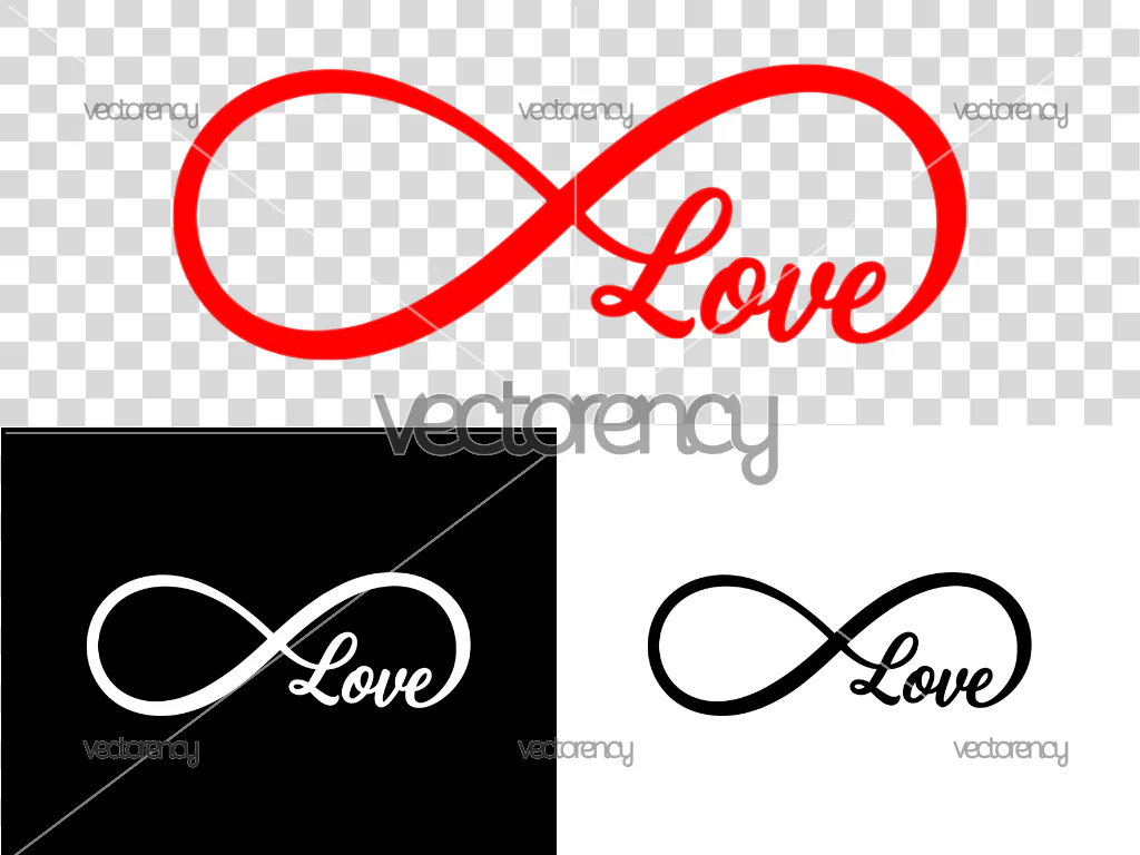 Infinity Love SVG Cut Files