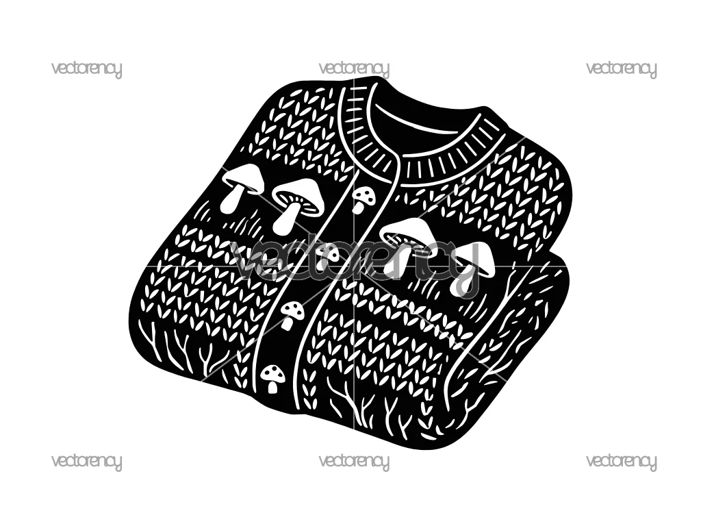 Rainy Day Cozy Element SVG Sweater