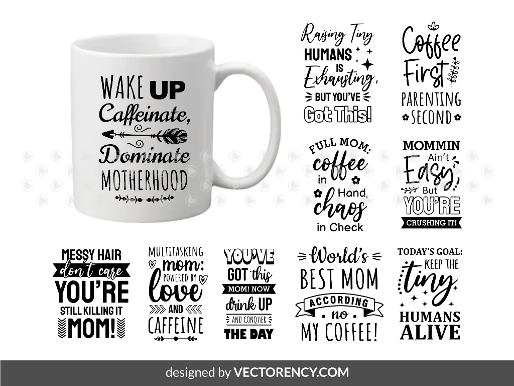 Cricut Mug Designs SVG For Mom SVG