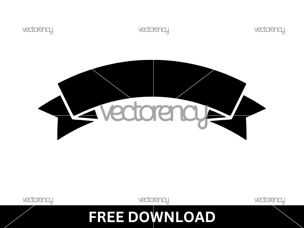 Ribbon Banner Vector Art Free