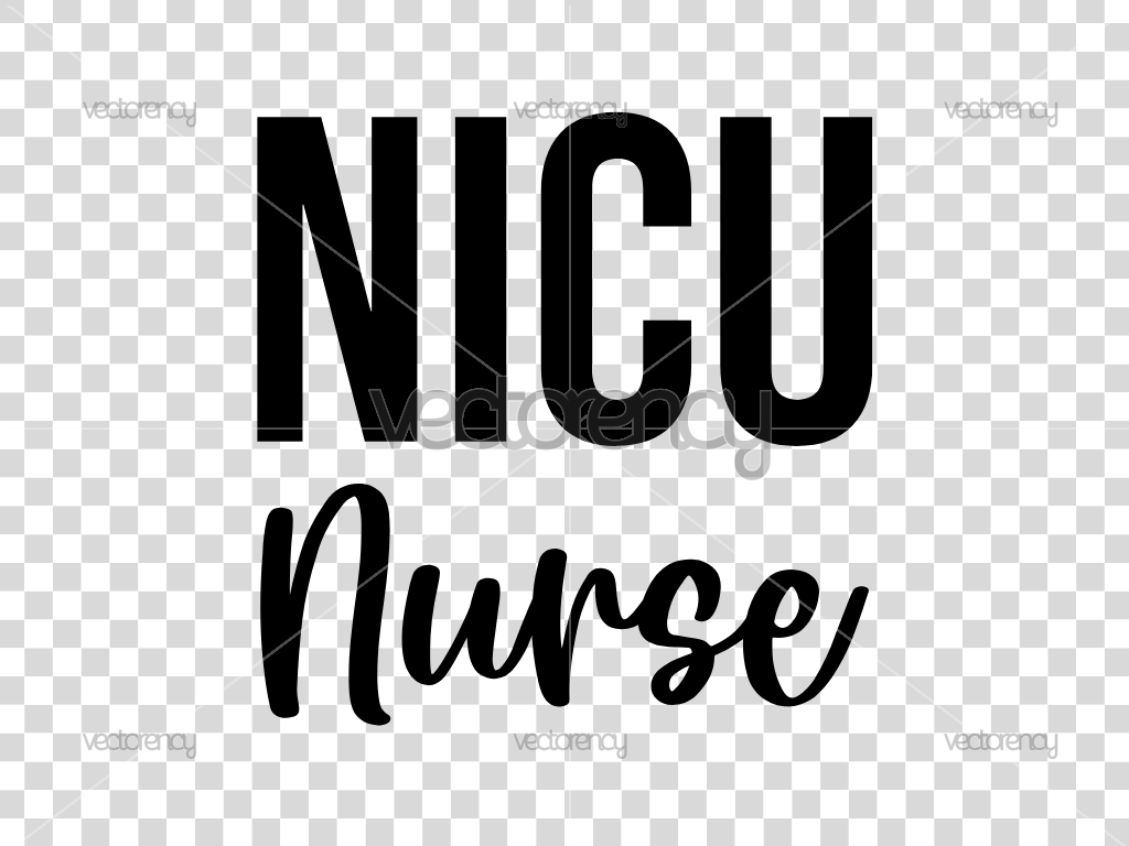 NICU Nurse SVG and PNG File for Crafters