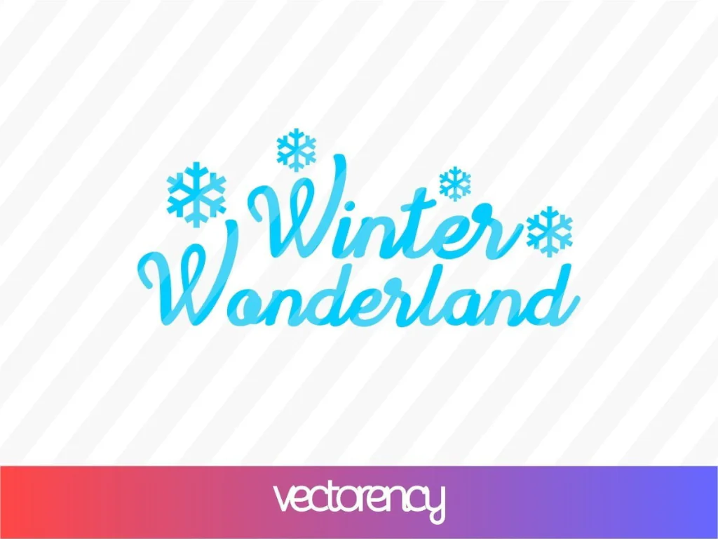 Winter Wonderland SVG Cut File