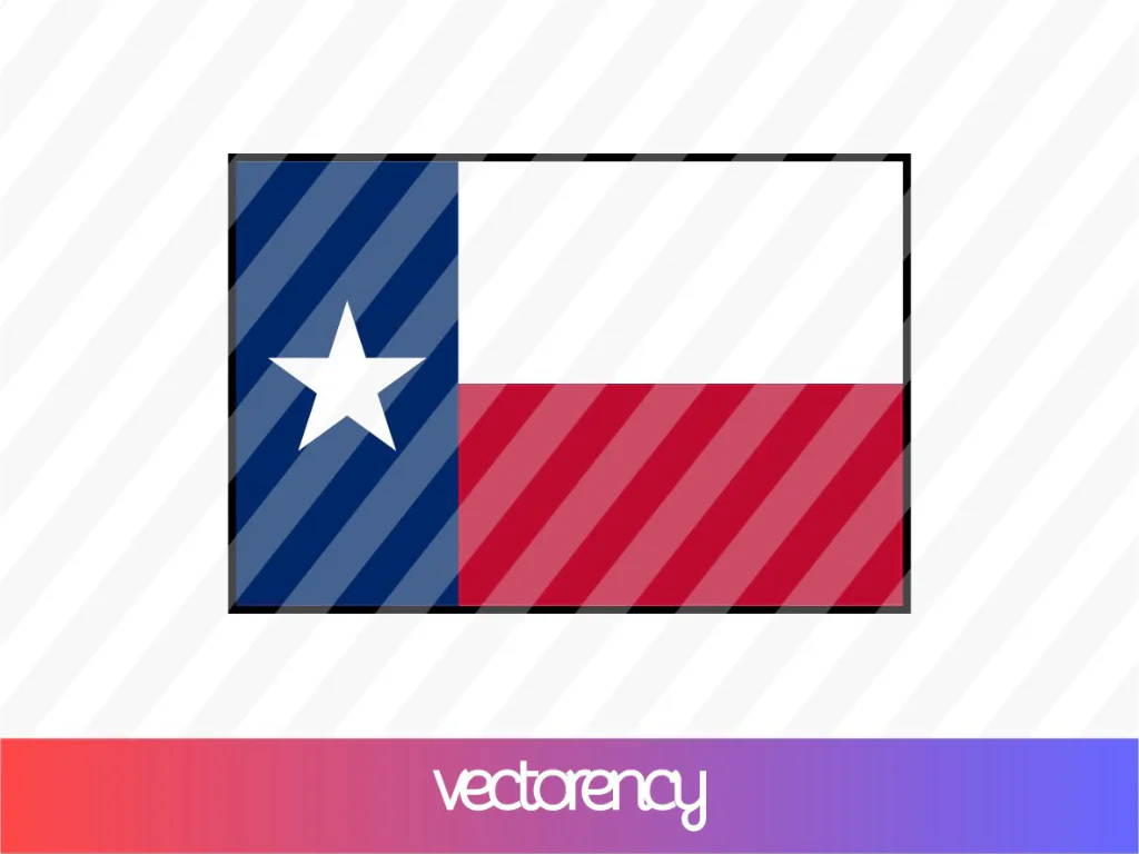 Texas Flag SVG Files Cricut