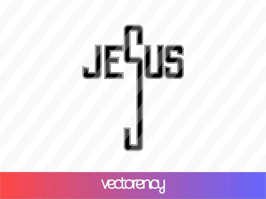 Free Jesus SVG for Crucut