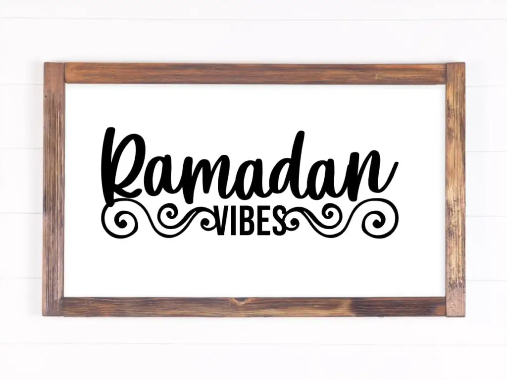 Ramadan Vibes SVG