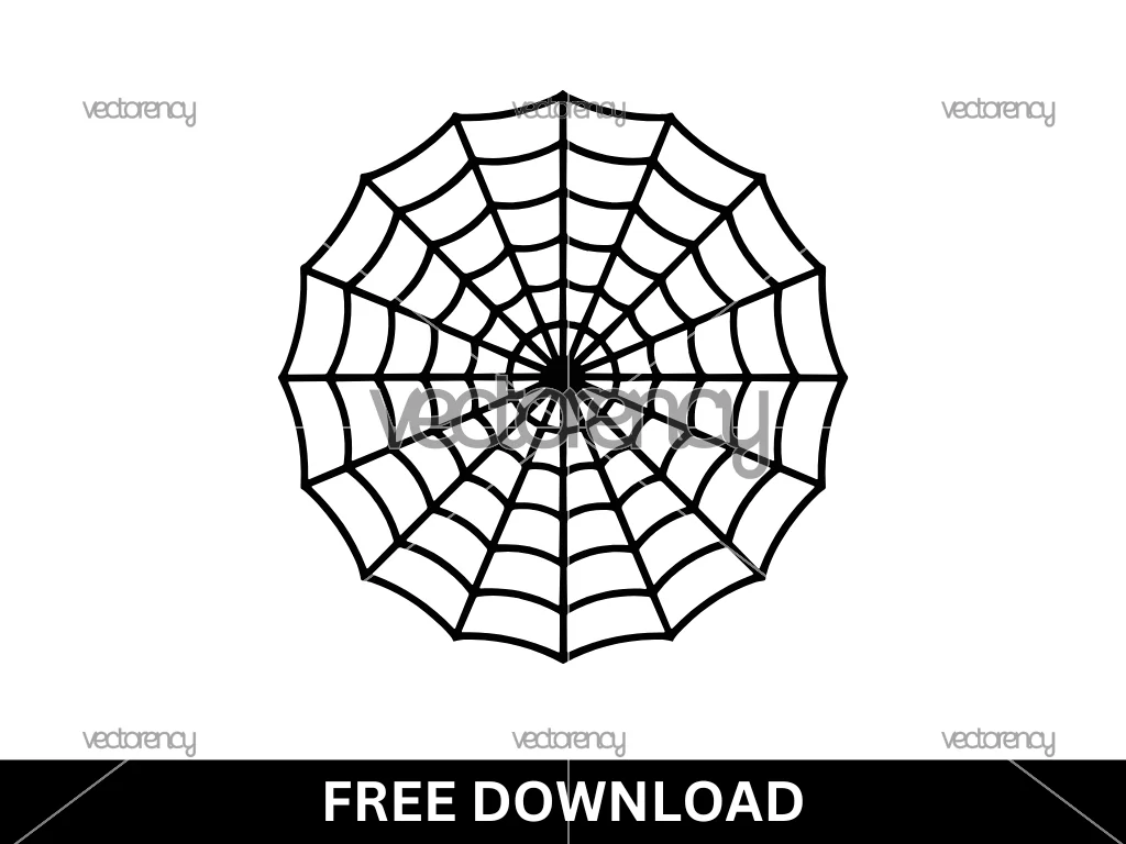 Free Spider Web SVG