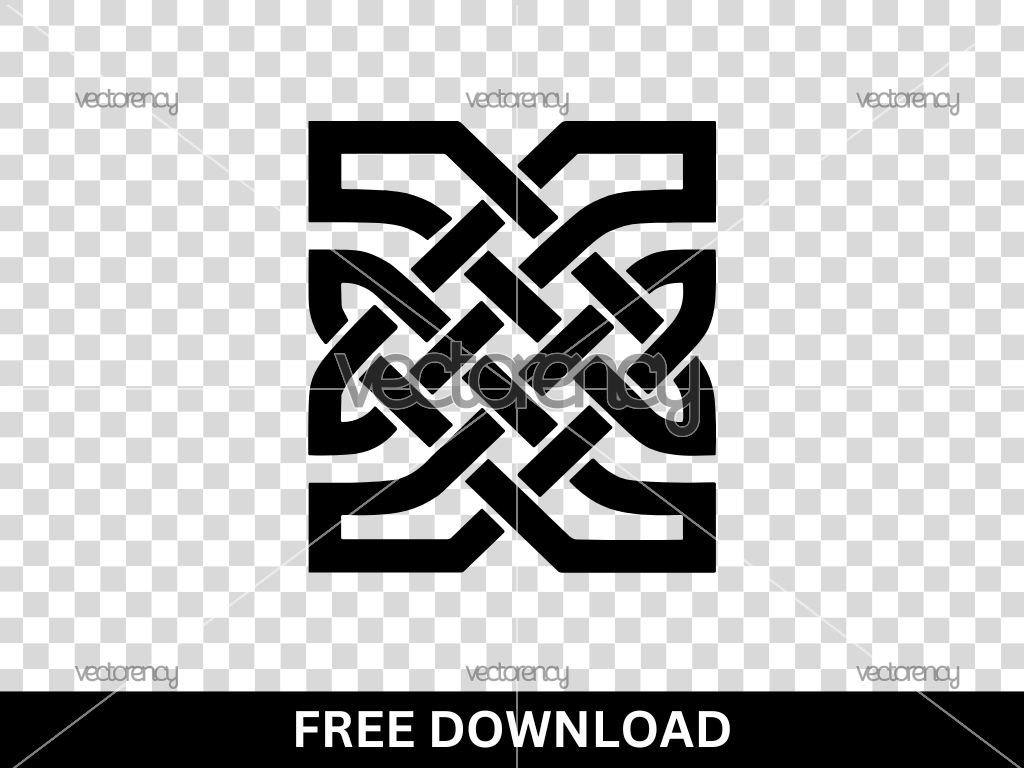 Tribal Shape Tattoo SVG Image Free