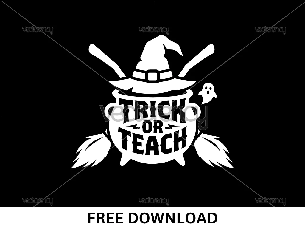 Halloween Funny SVG for Teacher Free